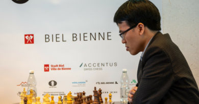 lê quang liêm dẫn đầu biel Grandmaster