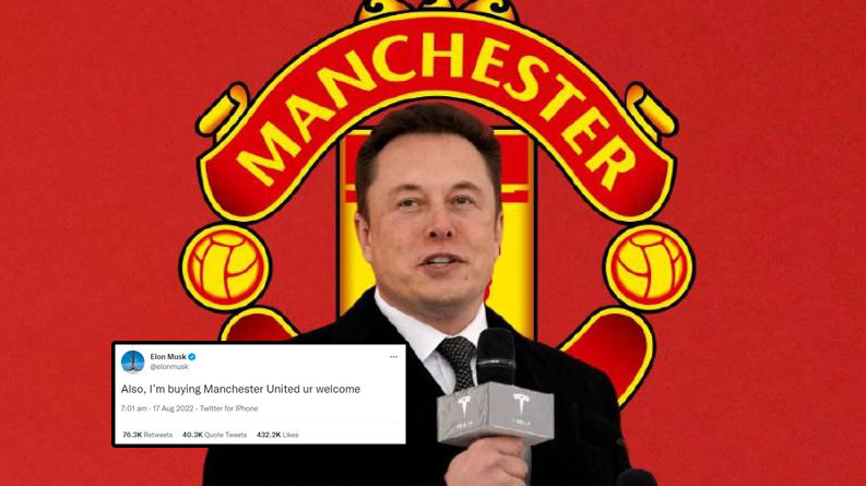 Elon musk đòi mua lại Manchester United Sports VUI