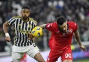 Juventus bị AC Milan vượt mặt tại Serie A