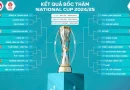 Hấp dẫn lễ bốc thăm Cúp Quốc gia 2024/2025