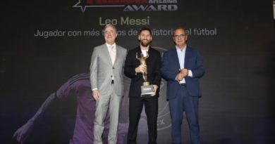 Messi rạng rỡ trong ngày nhận giải “Cầu thủ nhiều danh hiệu nhất lịch sử”