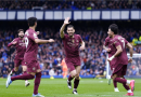 Man City thắng nhọc Everton để chiếm lấy top 4 Ngoại hạng Anh