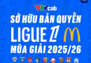 VTVcab sở hữu bản quyền Ligue 1 2025/26