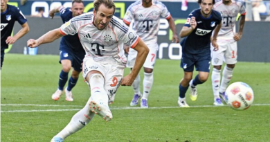 Harry Kane lập kỷ lục đá phạt đền trong chiến thắng của Bayern trước Hoffenheim